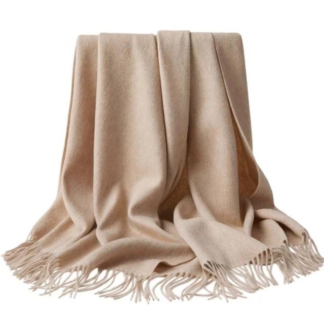 スヌード冬 ネックウォーマー スヌード マフラー レディ ストール カシミヤ100%  最高のカシミヤ 特大