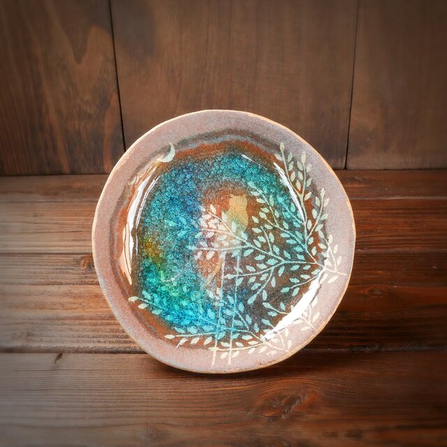 みずたまり小皿no.112 猫