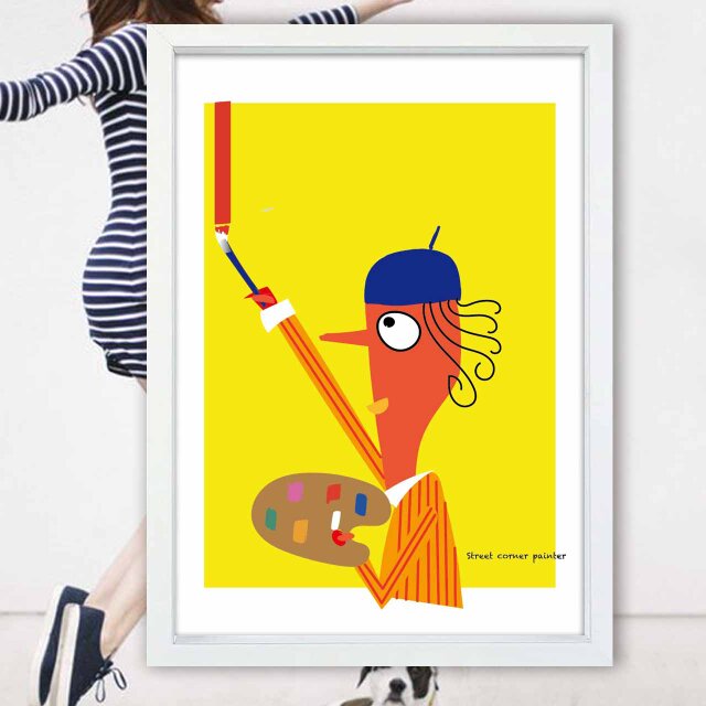 アーティストペインター　送料無料 　イラスト　A4〜A0　ポスター　アートポスター　アート/sei検索新着順　2478