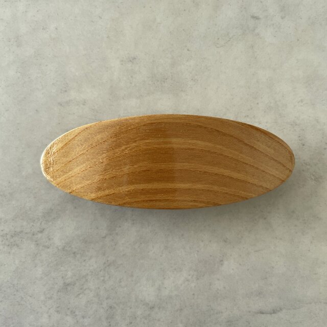 バレッタ ケヤキ ＬオーバルＡ