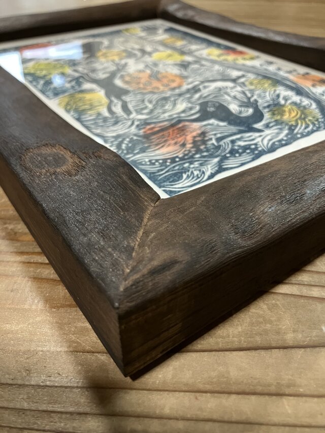 鹿踊（ししおど）りのはじまり」額装作品 | iichi 日々の暮らしを