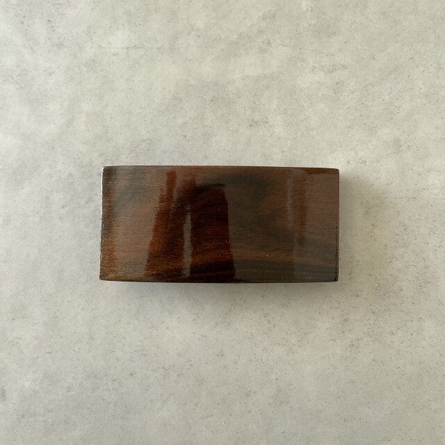 バレッタ 縞黒檀 ＳスクエアＡ