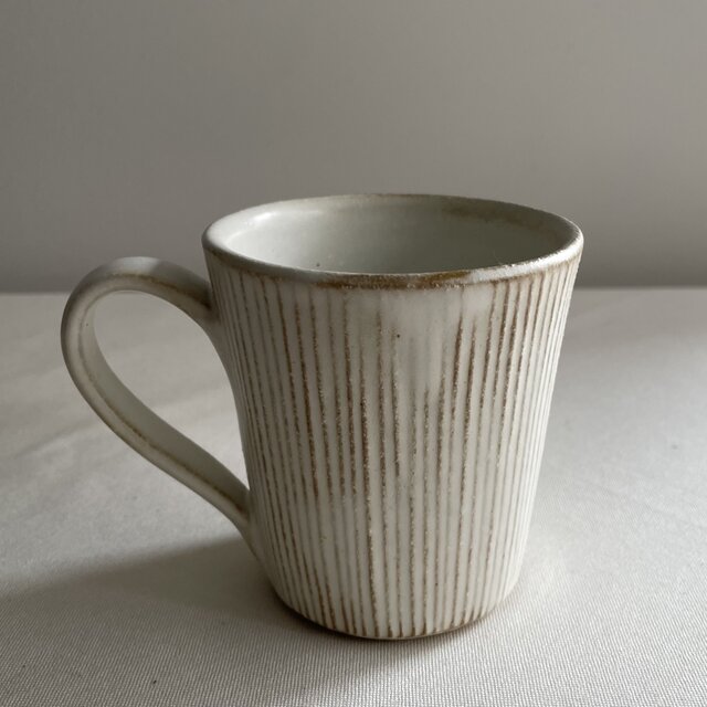 リネンストレートマグ　キナリ