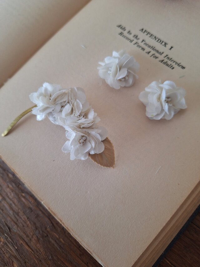 彩花の二重奏(白) set  さいかのデュエット   Duet of Colorful Blossoms