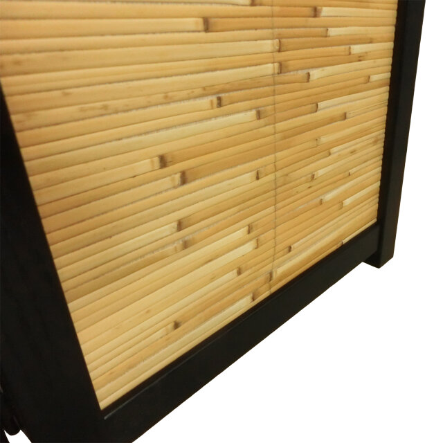 天然よし パーテーション わけあり 間仕切り コンパクト衝立 ブラック