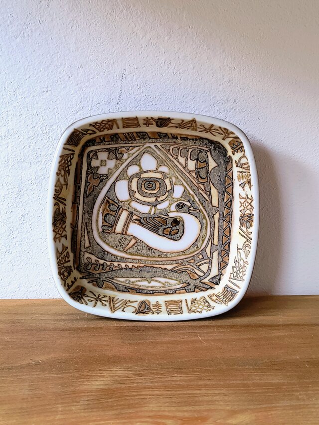 Royal Copenhagen/BACAシリーズ/スクエアトレイ11cm