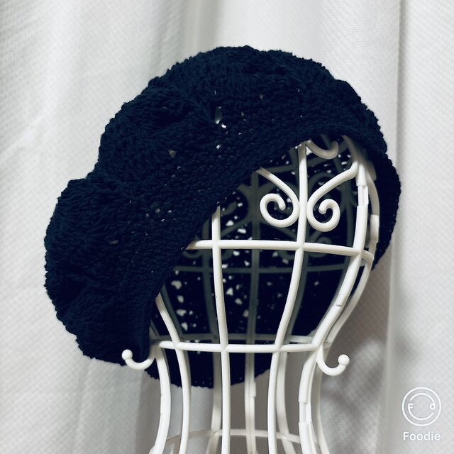 【Sold out】コットンのベレー帽