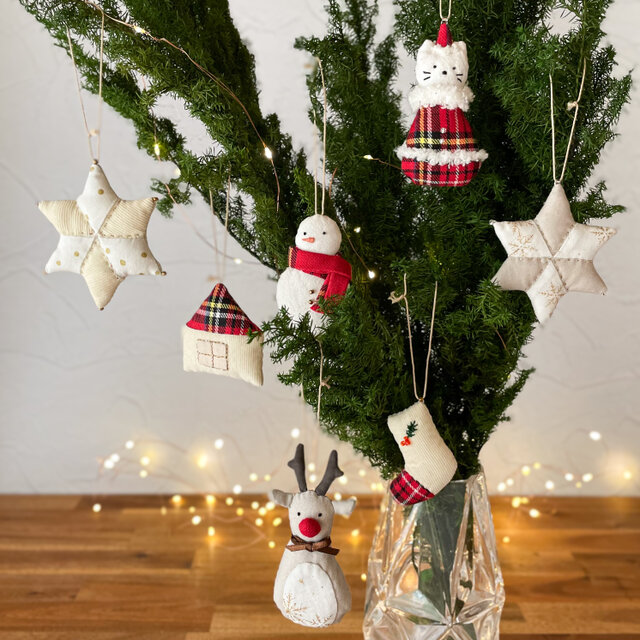 　クリスマスオーナメント　3点セット 選べるクリスマスオーナメント3点セット【ラッピング付き】 | iichi