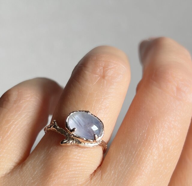 スターサファイア リング / k10 | iichi 日々の暮らしを心地よくする