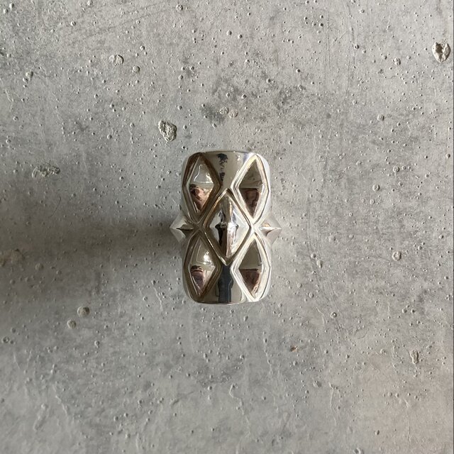 Silver ring「HISHI」