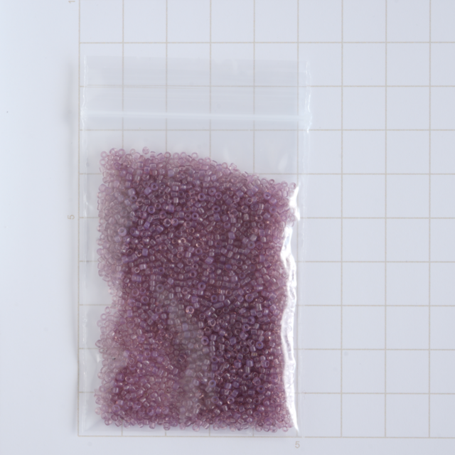 (11g)  ヴィンテージベネチアンシードビーズ　13/0　モーブ