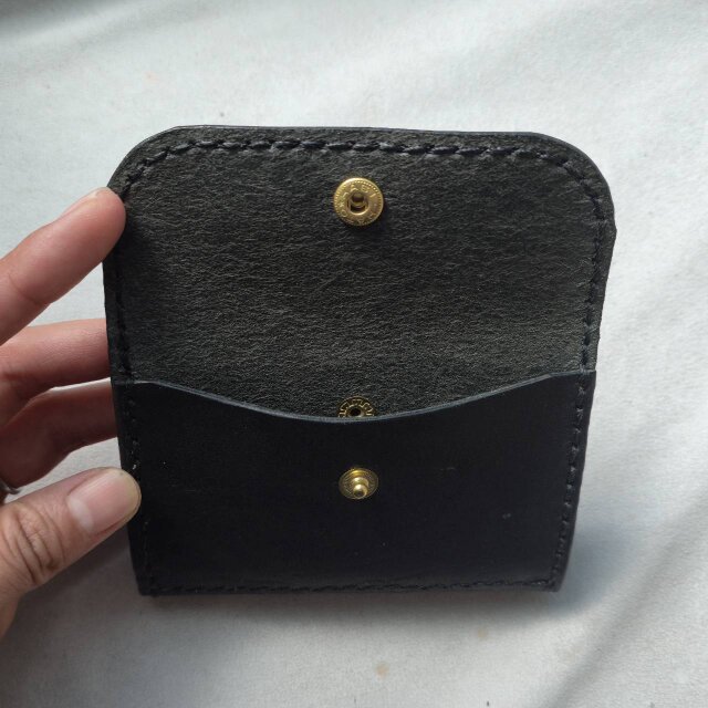 栃木レザーのキーコインケース スリーピングビューティターコイズ  