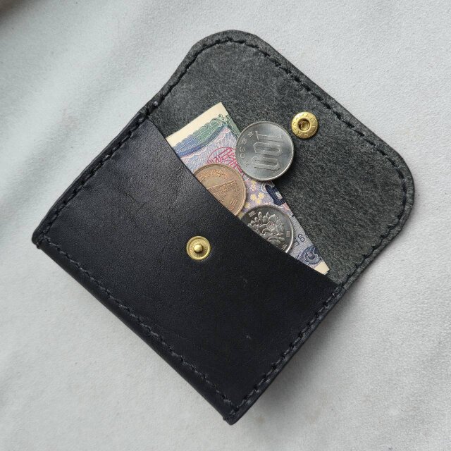 栃木レザーのキーコインケース スリーピングビューティターコイズ  