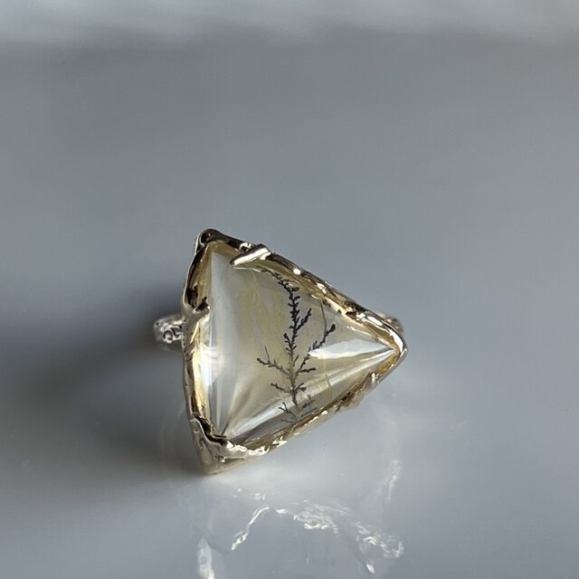 デンドリティッククォーツ　リング / k10