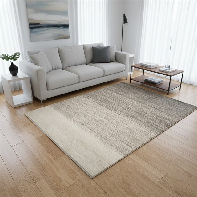 天然無染ラグ　ガゼニラハット　ランナー　200×64 ブラウン　グラデーション 天然無染ラグ ガゼニラハット ランナー 200×64 ブラウン