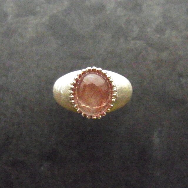 Andesine Ring　/　SV925,アンデシン  (サイズ７号)