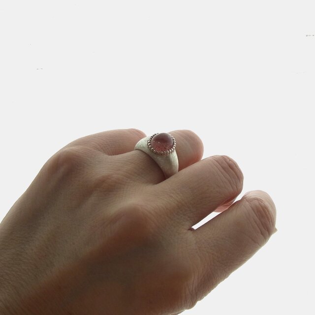 minはる★アンデシン★リングオーダー Andesine Ring / SV925,アンデシン (サイズ7号) | iichi 日々の暮らし