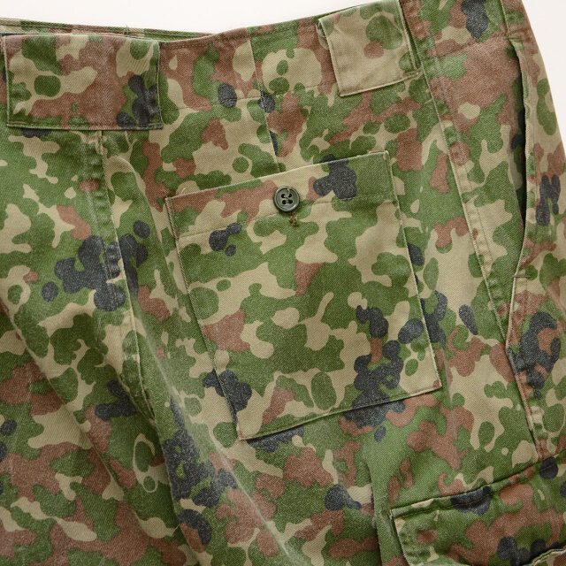 陸上自衛隊 二型迷彩パンツ｜90年代～00年代初頭実物・ダブルニー
