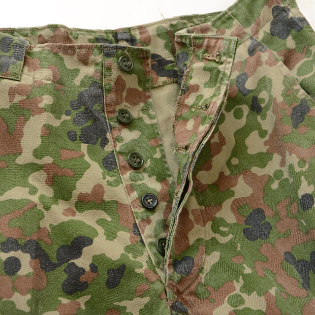 陸上自衛隊 二型迷彩パンツ｜90年代～00年代初頭実物・ダブルニー