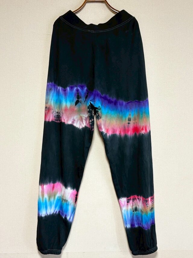 新品】Tie-Dye Pattern Sweat Pants L