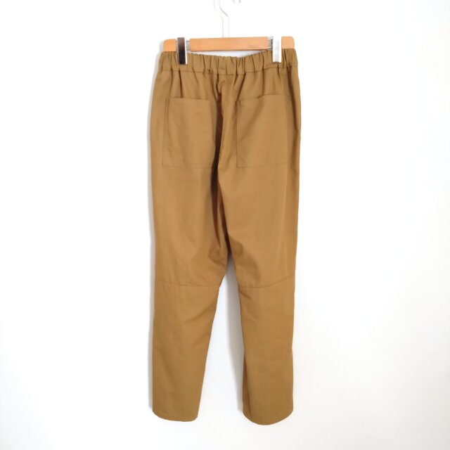 再販！ オーガニックコットンのなんでもないパンツ 20sカツラギ ビスタ