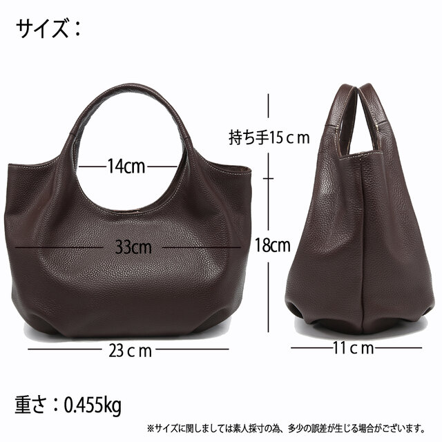 本革 丸い 新品 大人 かわいい ハンドメイド トートバッグ 通勤 日常