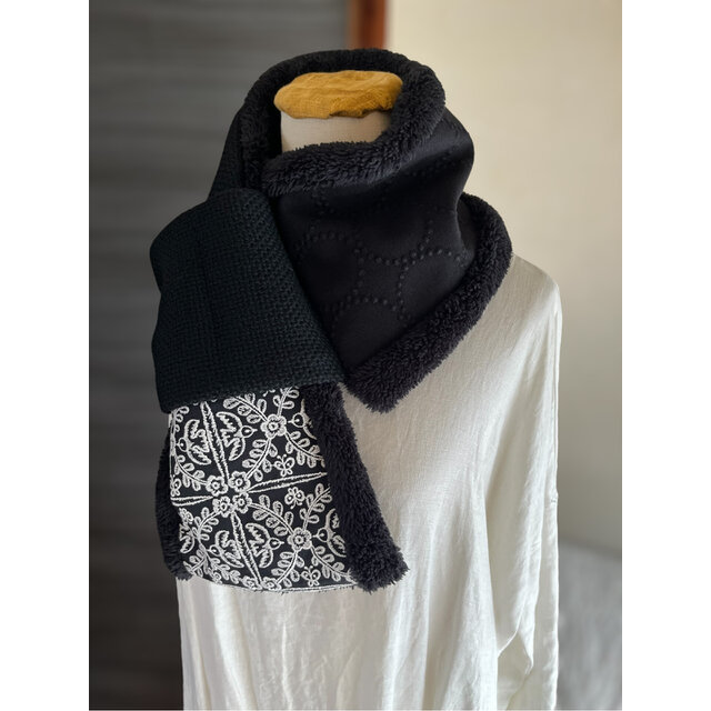 マフラータイプ】felice ・tambourineネックウォーマーミナペルホネン