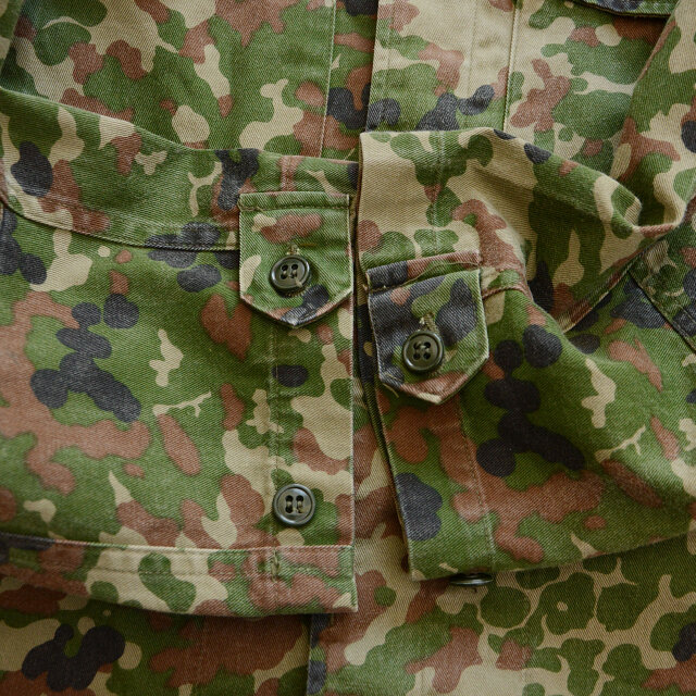 陸上自衛隊 迷彩服二型 ジャケット 上衣｜90年代実物・希少ジャパン