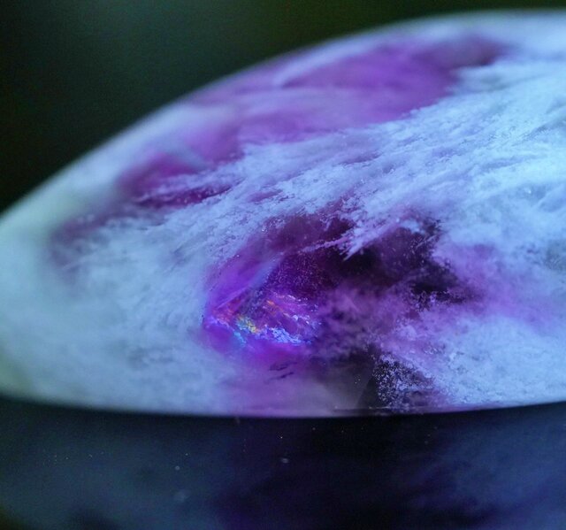 フローライト天使♡特大サイズNo.1066 ジオード♡ フローライト