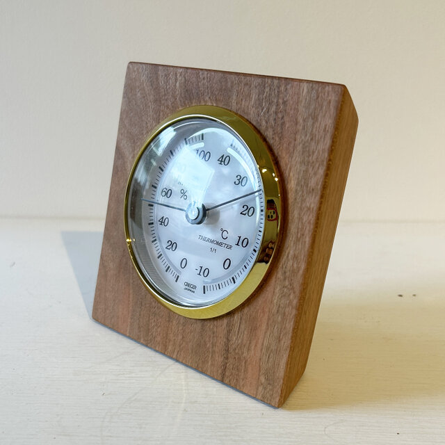 温湿度計／チェリー | iichi 日々の暮らしを心地よくするハンドメイド
