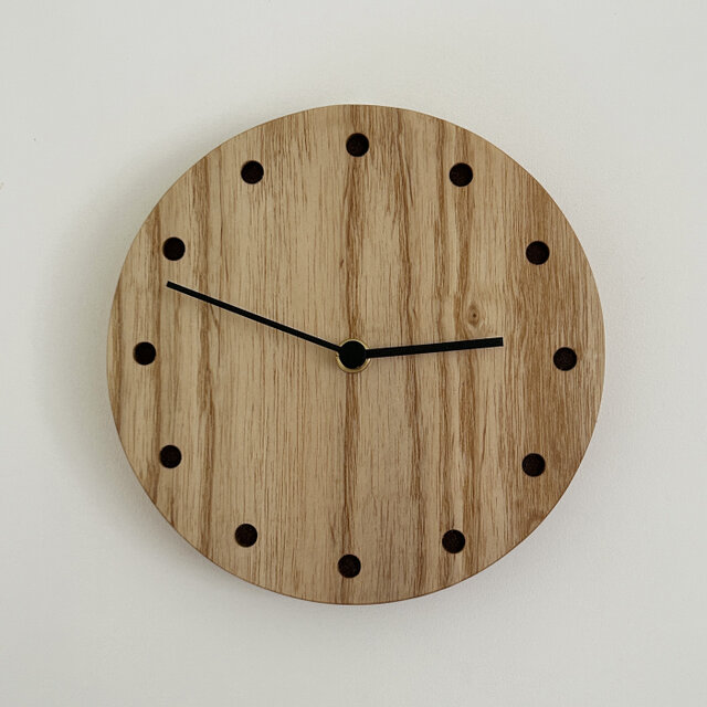 まんまるクロック／アッシュ