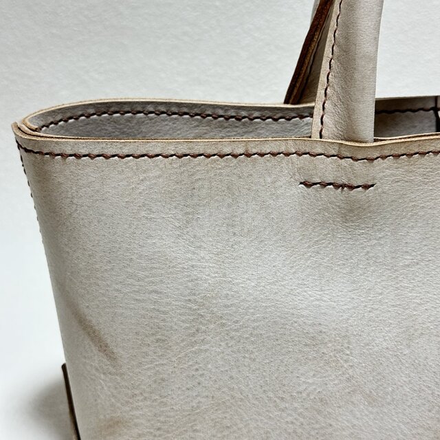 在庫品・即納可能】イタリア製牛革のしっかり横長トートバッグ