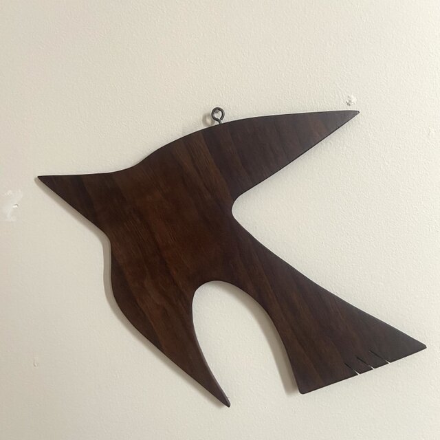 飛ぶ鳥　特大　ウォールナット