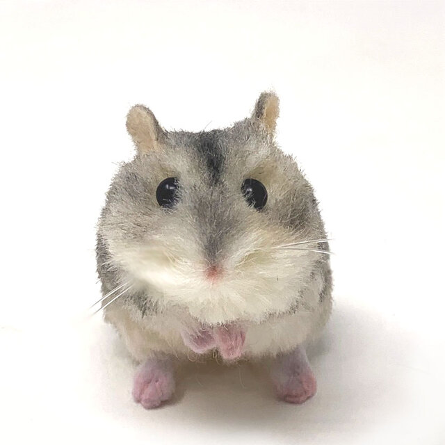 受注制作＞ジャンガリアンハムスターのぬいぐるみ ノーマル | iichi