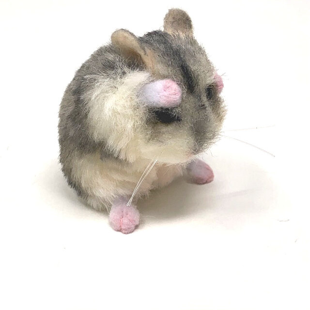 受注制作＞ジャンガリアンハムスターのぬいぐるみ ノーマル | iichi