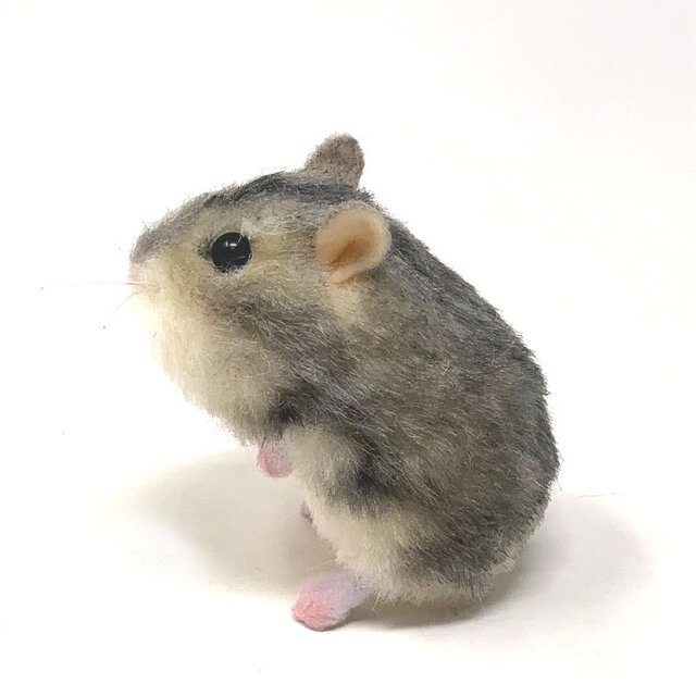受注制作＞ジャンガリアンハムスターのぬいぐるみ ノーマル | iichi