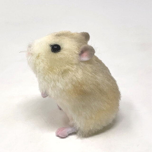 受注制作＞ジャンガリアンハムスターのぬいぐるみ プディング | iichi