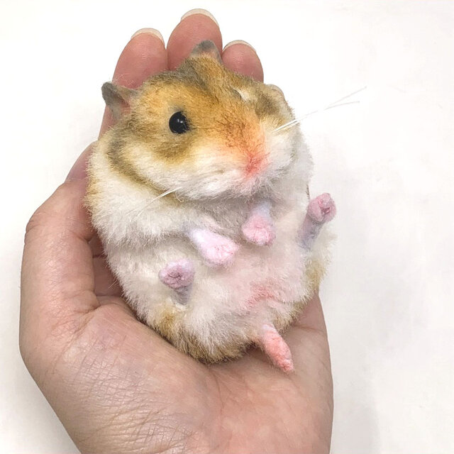 受注制作＞ゴールデンハムスターのぬいぐるみ | iichi 日々の