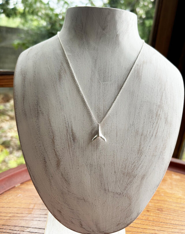 かすう工房　ネックレス　和　くじら　鯨　ペンダンドトップ 284371a6e2cde5ca14d51e736f6279