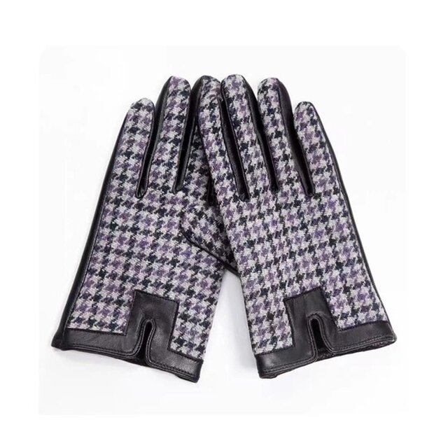 手袋 ウール イギリス産 ハンドウォーマー 羊革手袋 レディース メンズ スマホ対応 男女兼用 お年賀 彼氏彼女 新春