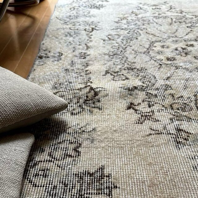 88×211 ナチュラルカラー　ブラウン　メダリオン　トルコヴィンテージラグ 88×211 ナチュラルカラー ブラウン メダリオン トルコ