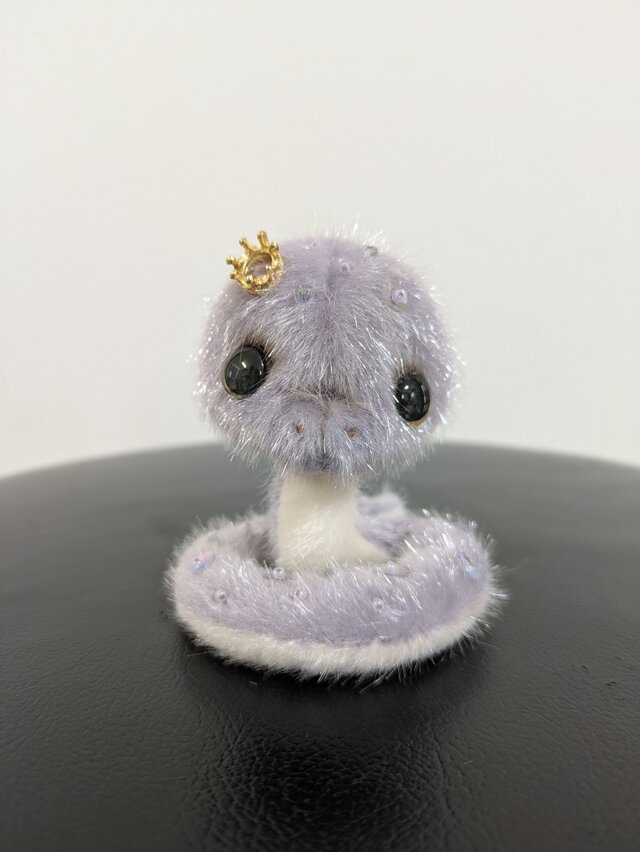 ぬいぐるみ☆ベビさん☆巳☆crown☆ライトパープル