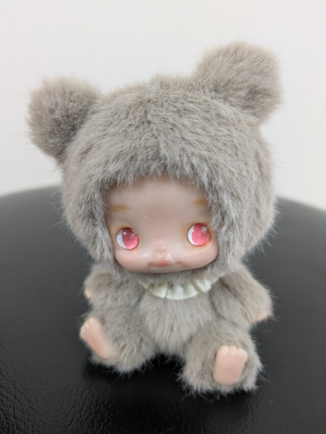 ぬいぐるみ☆着ぐるみくまさん☆粘土ドール