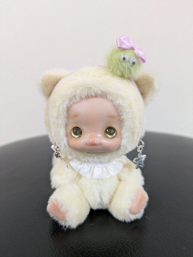 ぬいぐるみ☆着ぐるみ白猫さん☆粘土ドール | iichi 日々の暮らしを