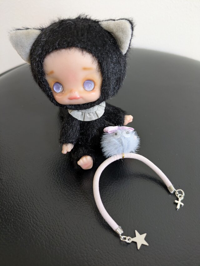 ハンドメイド* ぬいぐるみ*着ぐるみ黒猫さん*粘土ドール ぬいぐるみ☆着ぐるみ黒猫さん☆粘土ドール | iichi 日々の暮らしを