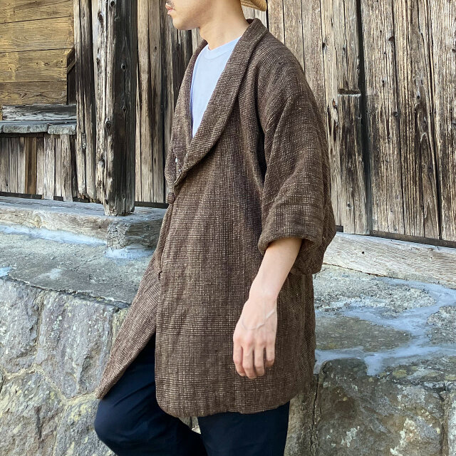 1960〜70年代 ジャパンヴィンテージ ウール着物コート ― モードな雰囲気で着る和洋折衷スタイル