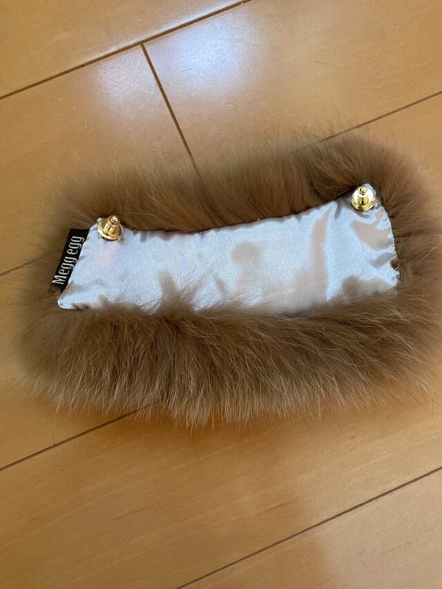 1点在庫あり】手編みの籐かごバッグ/Megg Bag panier/取り外せるファー