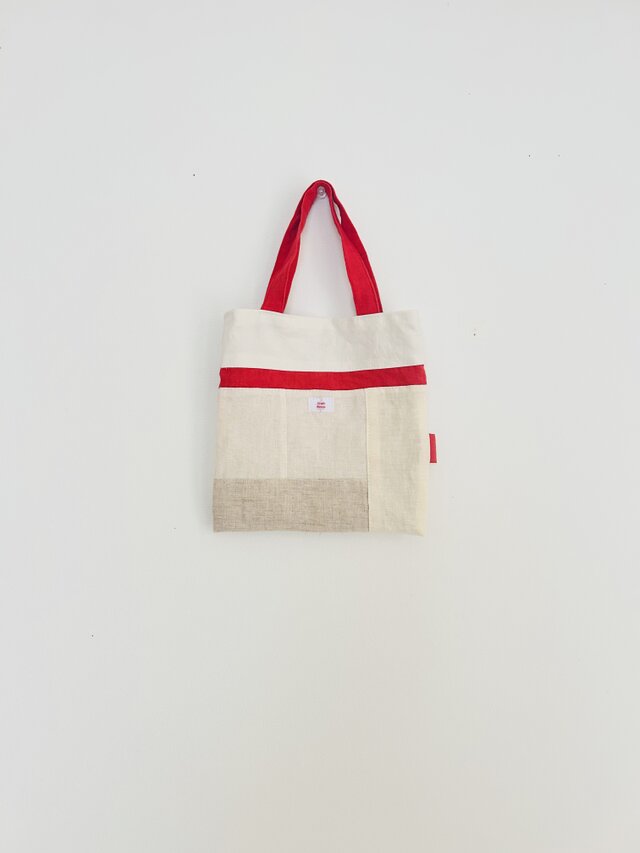 ミニbag   赤＋白