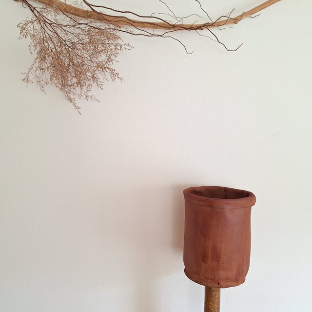 TOKOGAWA bucket   床革バケツ 　№tko0000