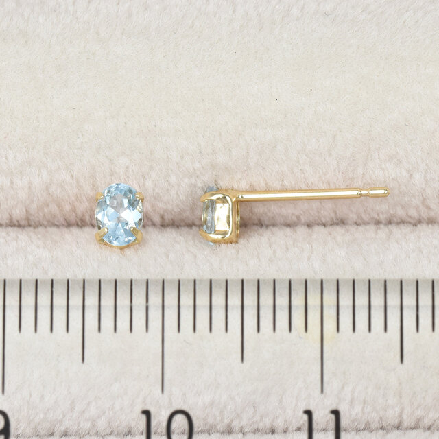 K10 スカイブルートパーズ ピアス CL029CIBSN | iichi 日々の暮らしを